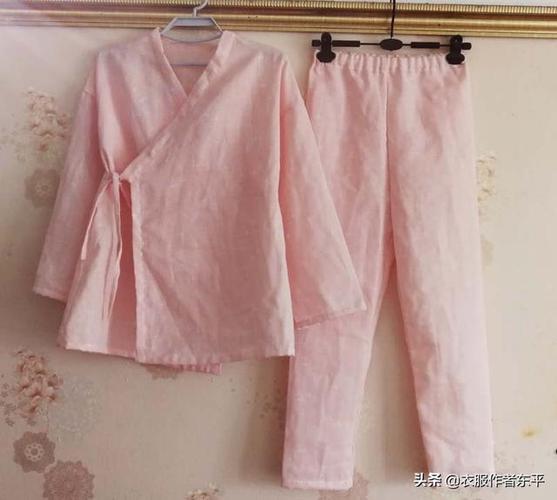 高度固定 宽度裁剪_女童汉服款斜襟睡衣,在家一个小时