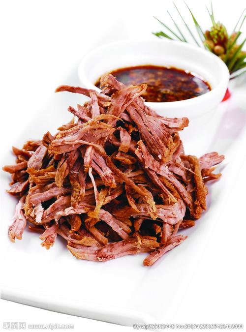 手撕牛肉图片