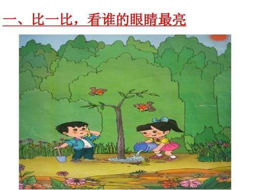 植树看图写话课件ppt