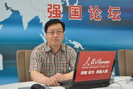 中国房地产学会副会长,北京大学教授陈国强做客强国论坛