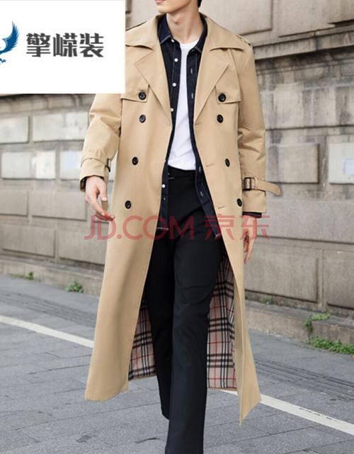 胖子穿的300斤特大码男士风衣男超长款过膝英伦风大衣
