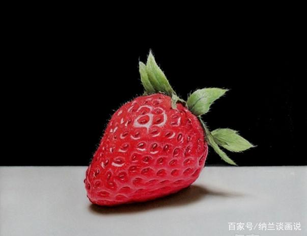 周松的超写实草莓,有没有吃的冲动呢?