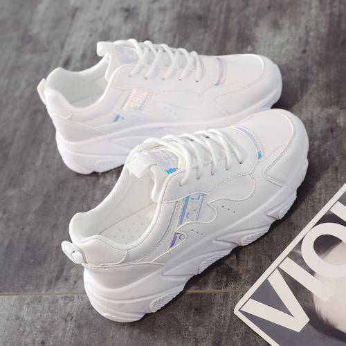 妍鸢春夏季新款网面运动鞋女跑步鞋子女学生韩版百搭老爹鞋ins同款潮