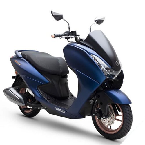 雅马哈 jym125t-3yamaha 巡鹰125摩托车 豪华版极静蓝 前鼓后鼓