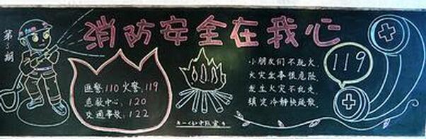 学生安全黑板报 学生黑板报图片大全