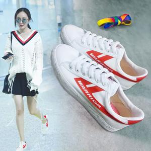 回力小白鞋女杨幂同款经典款正品白色帆布鞋女 学生韩版2017百搭 ￥