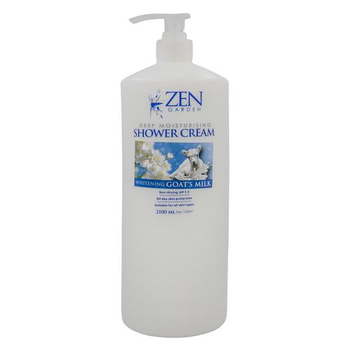 moisturizing zen shower cream goat"s milk wholesale oem body
