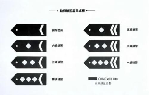 最新款曝光,被称为最值得全国推广的辅警肩章,臂章