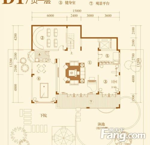 碧桂园翡翠山别墅户型图