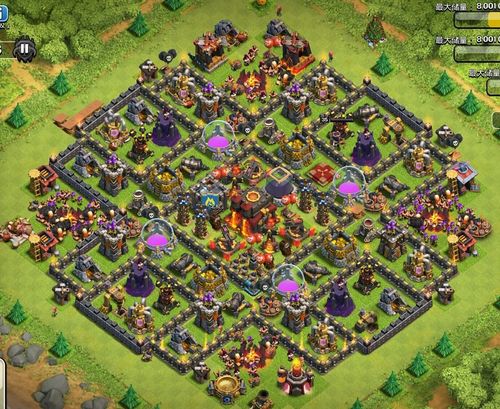 世界第一coc十本farm和部落战好阵分享