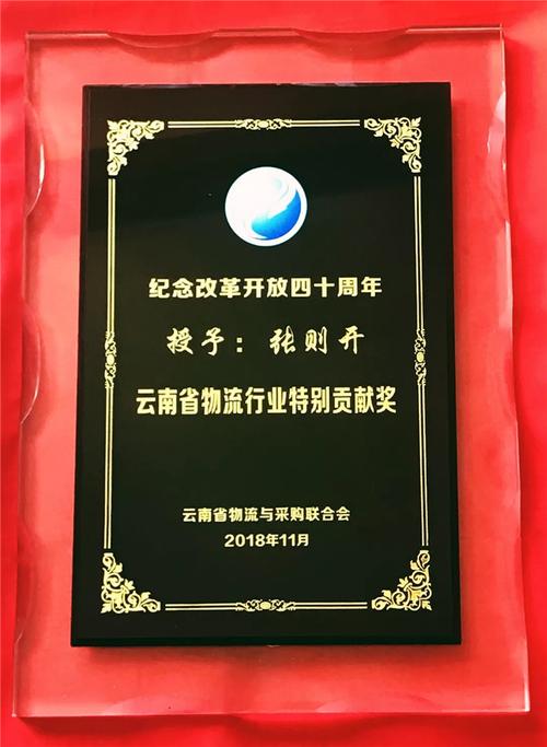 能投物流获物流行业特别贡献奖