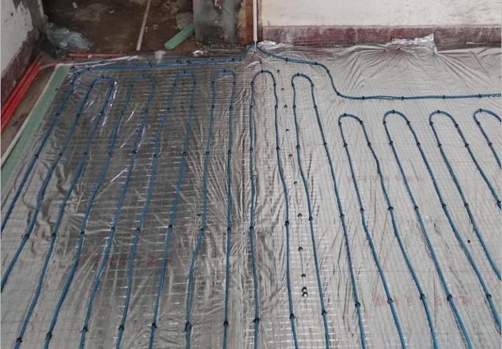 电热采暖电地暖发热电缆电地暖安装