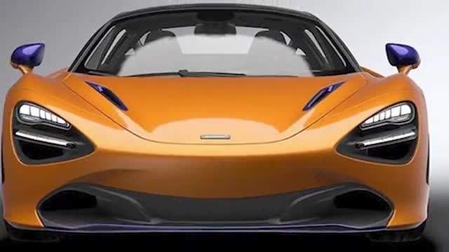 迈凯伦新款720s曝光双色涂装百公里加速29秒