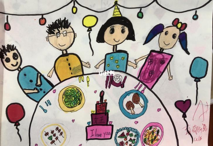 节日的餐桌_餐桌_文化_绘画