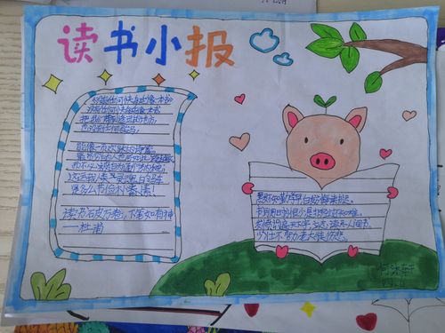 四六班假期读书小报展示