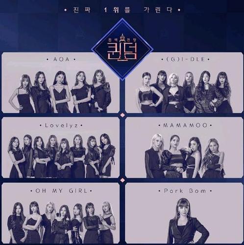参加女团大战后,(g)i-dle登女团价值第一名,少女时代依旧上榜