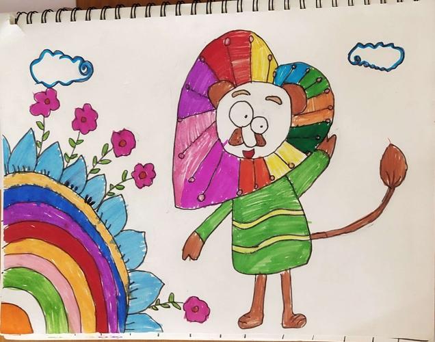 泗阳经济开发区学校国际部二年级美术特色课---儿童水彩画