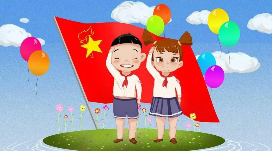 "学习新思想 做好接班人"—哈布尔学校少先队入队仪式