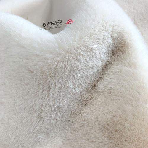 现货经编2200克30-40mm獭兔毛 雪兔 狐狸毛 毛皮貉子毛 人造毛