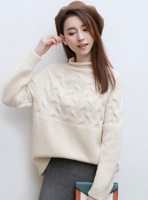 时尚穿搭指南,时尚又保暖的毛衣,尽显优雅女人味