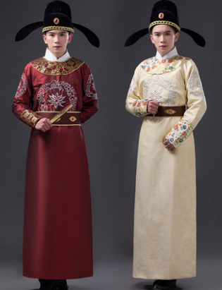 天盛长歌影视古装唐朝男陈坤圆领袍出租唐朝官服大臣