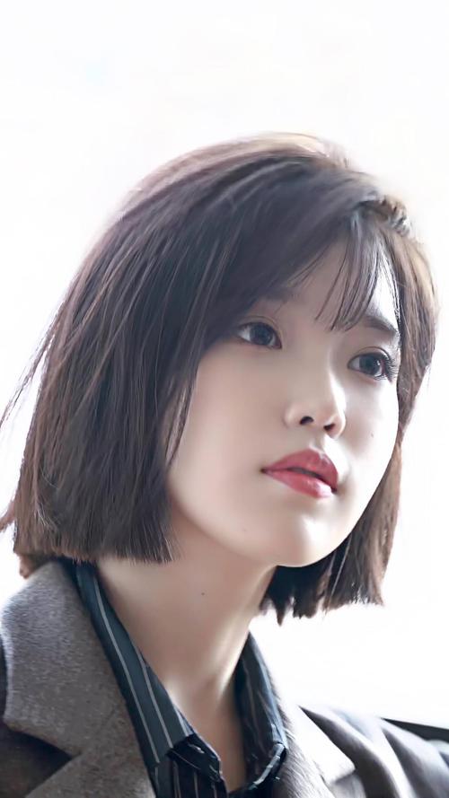 求问想剪iu这种短发该怎么和tony说