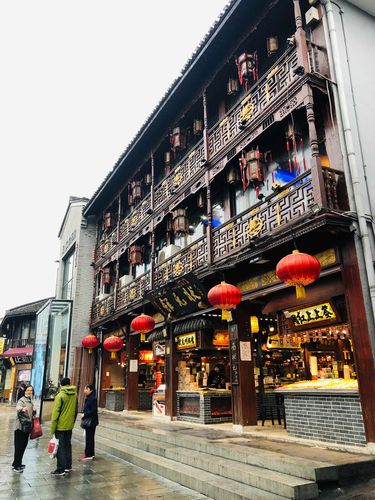 走进杭州河坊街步行街