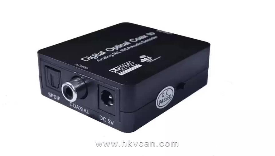 digital spdif optical coaxial to analog r/l rca audio decoder