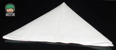 纸帆船-餐巾纸的折叠