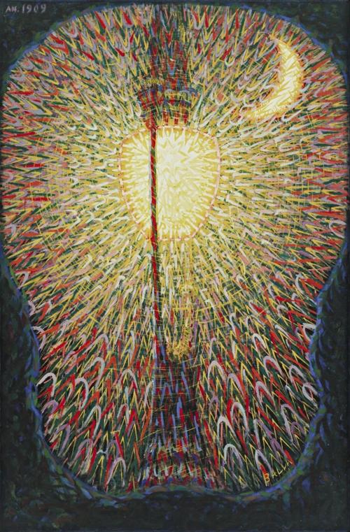 贾科莫·巴拉《街灯》,1910-1911年 「 1910:翁贝托·波丘尼《城市的
