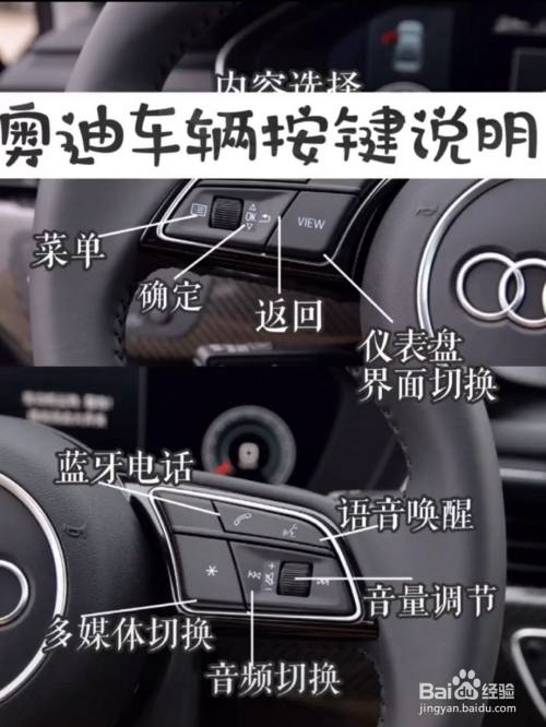 奥迪a6中控按键图解