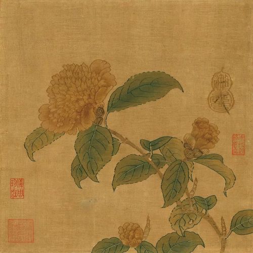 文物介绍沈子蕃缂丝梅鹊图轴