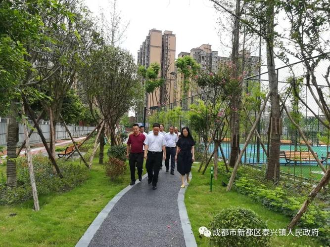 泰兴镇举办新都区2018年农村人居环境百日攻坚竞进拉练现场会