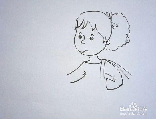 儿童趣味创意画:[15]简笔画《妈妈我要抱》