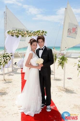 「真爱趁现在」胡宇威,陈庭妮远赴长滩岛浪漫闪婚