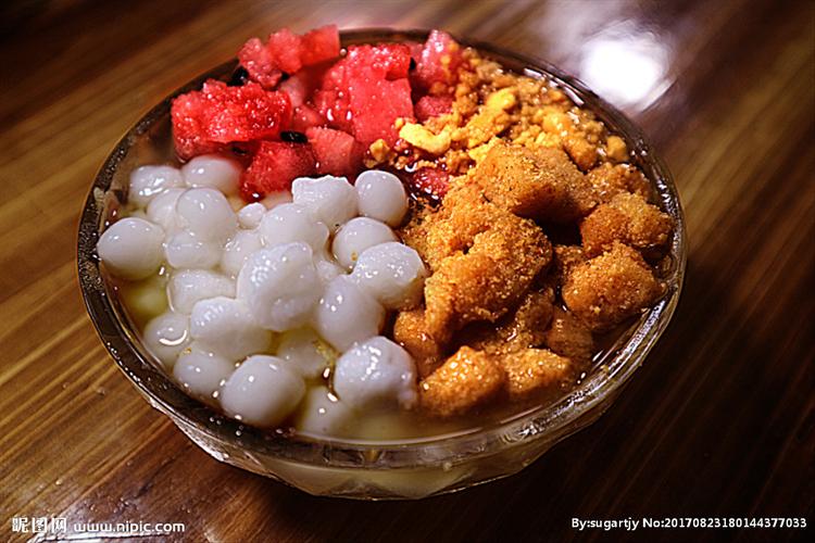 糍粑冰粉摄影图__传统美食_餐饮美食_摄影图库_昵图网nipic.com