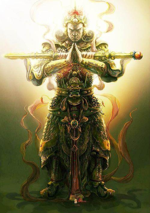 韦陀菩萨:韦陀杵方向的含义