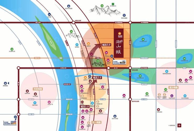 麓山高岭学校,长郡开福中学落户开福北区域,预示着开福北区域的教育