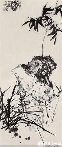 刘昌潮的墨竹花鸟画欣赏(2)
