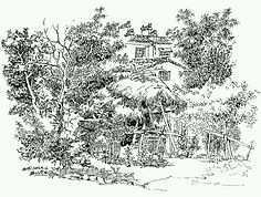 com 【诗语田园】雨田tooony 晥南写生系列_看图_钢笔画吧_百度贴吧