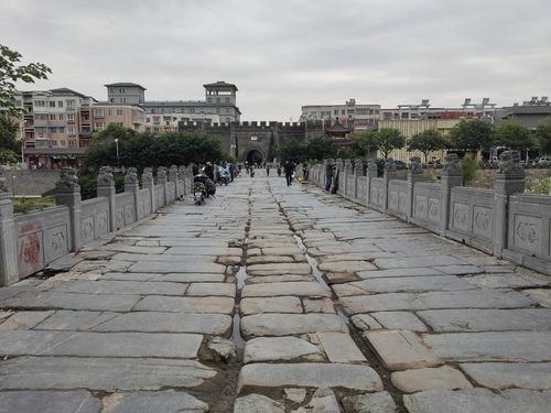 与"赵州桥"等名的古桥—驻马店弘济桥