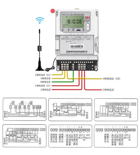 深圳科陆dszy719-g三相4g无线预付费智能电表