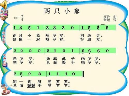 《两只小象》课件ppt