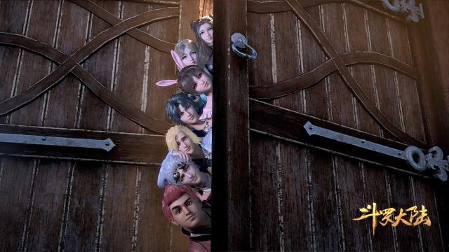 原创斗罗大陆动画史莱克七怪合影壁纸从初识到生死之交的伙伴