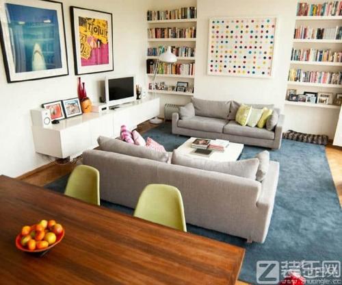 6,沙发背后宜有靠