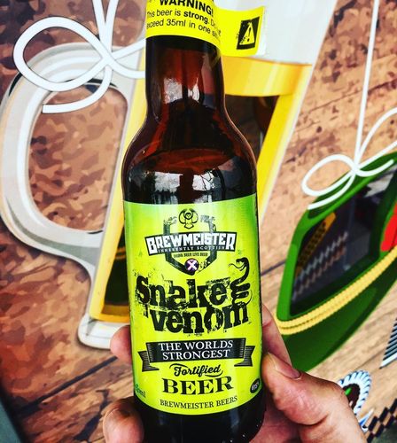 苏格兰进口烈性snakevenom高度675度蛇毒之液毒蛇啤酒