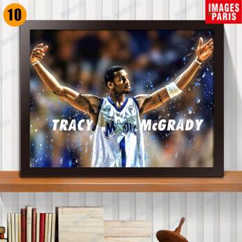 nba魔术麦迪海报装饰画nba篮球球星周边海报麦蒂挂画101520厘米可加
