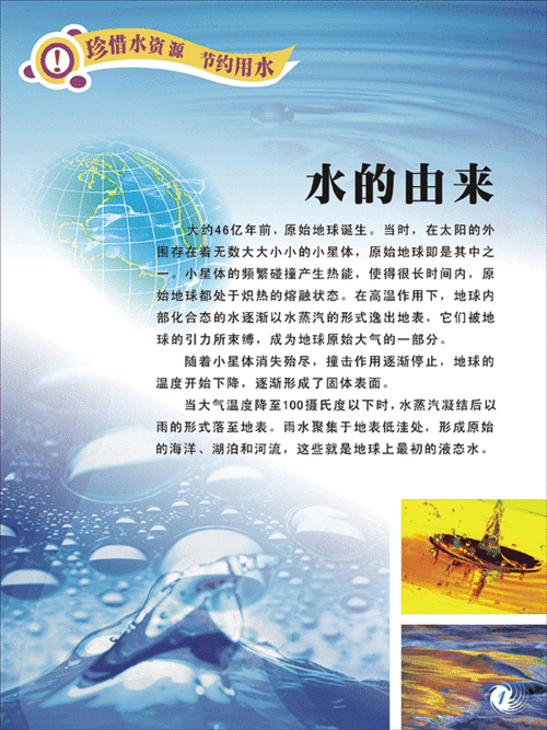 珍惜水资源--节约用水(展板/12幅)