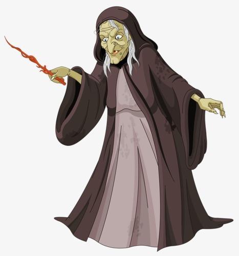 老巫婆头像简笔画