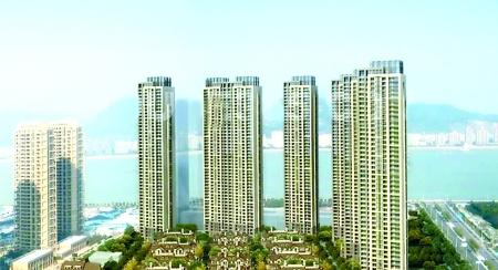 位于杭州市滨江区的"钱塘帝景"楼盘